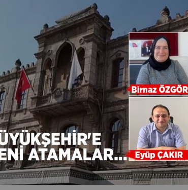 Samsun Büyükşehir Belediyesi'nde Yeni Atamalar