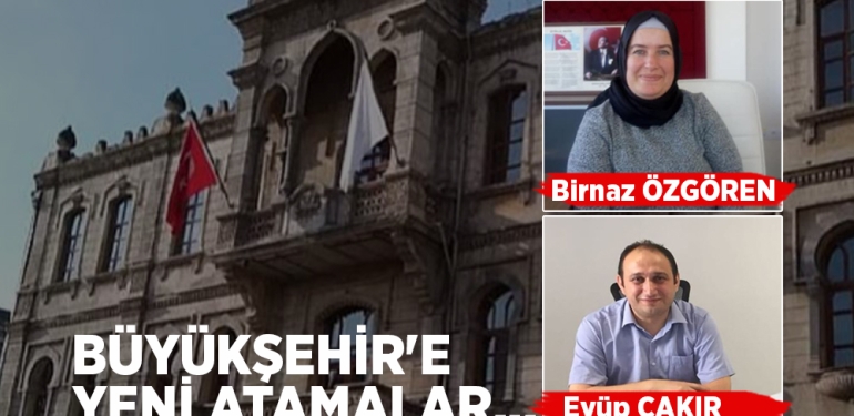Samsun Büyükşehir Belediyesi’nde Yeni Atamalar