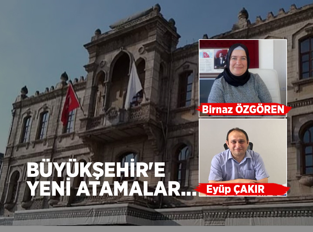 Samsun Büyükşehir Belediyesi'nde Yeni Atamalar