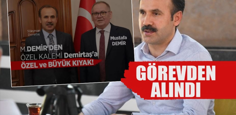 Süleyman Demirtaş Görevden Alındı!