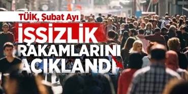 Türkiye'de Şubat Ayı İşsizlik Rakamları