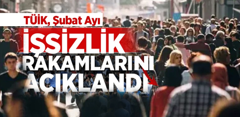 Türkiye'de Şubat Ayı İşsizlik Rakamları