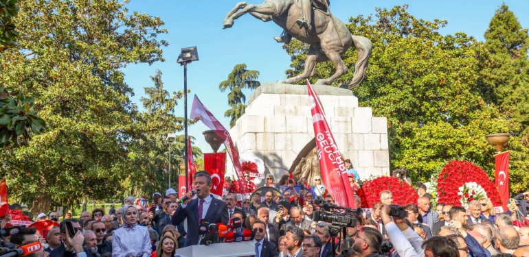 CHP Genel Başkanı Özgür Özel Samsun’da