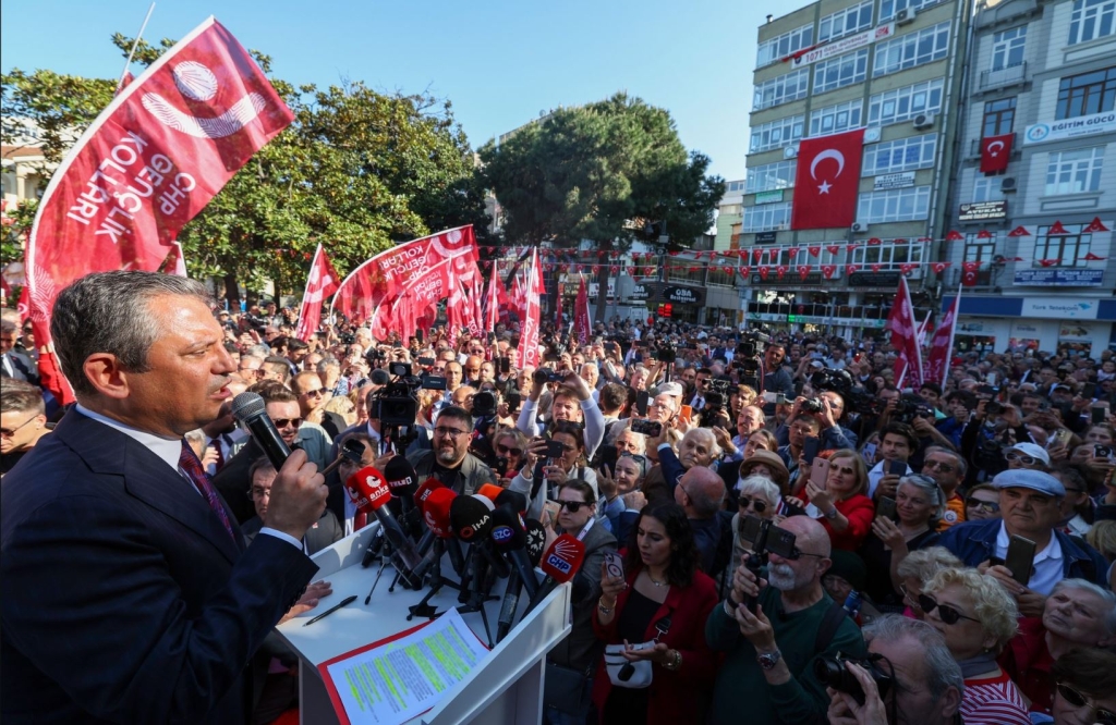 CHP Genel Başkanı Özgür Özel Samsun'da