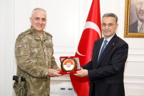 Samsun Garnizon Komutanı Alâ'dan Kurnaz'a Ziyaret