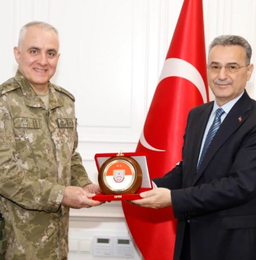 Samsun Garnizon Komutanı Alâ'dan Kurnaz'a Ziyaret