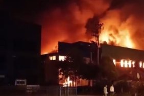 Samsun OSB'de Fabrika Yangını
