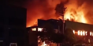 Samsun OSB'de Fabrika Yangını