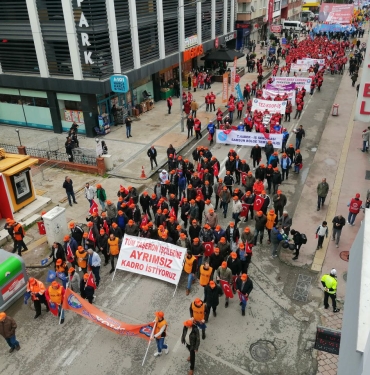 Samsun'da 1 Mayıs İşçinin Bayramı