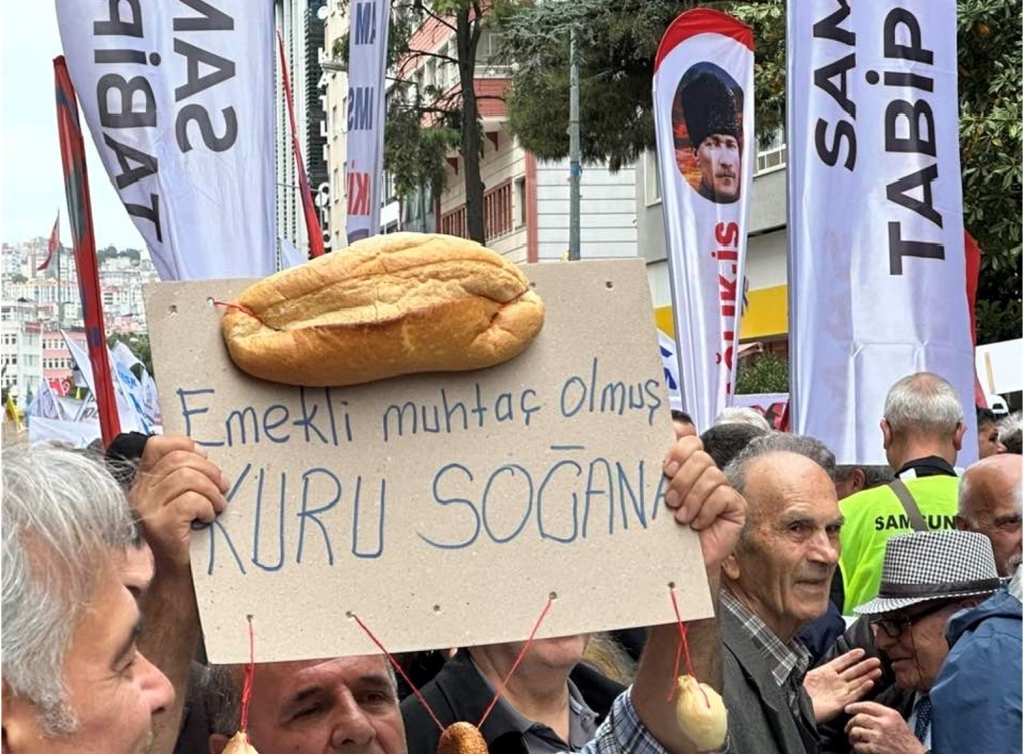 Samsun'da 1 Mayıs Kutlaması