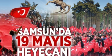 Samsun'daki 19 Mayıs Kutlama Programı