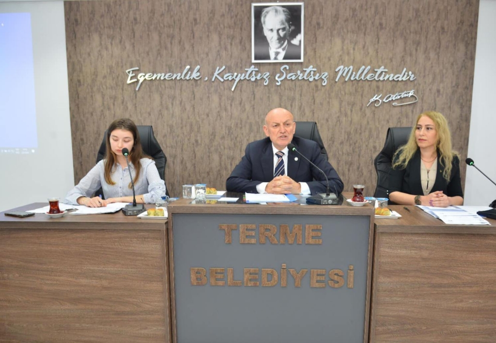 Terme Belediye Meclisi Mayıs Toplantısını Yaptı