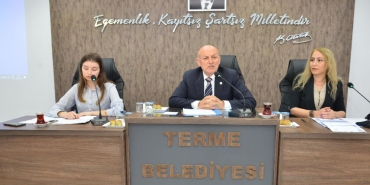 Terme Belediye Meclisi Mayıs Toplantısını Yaptı