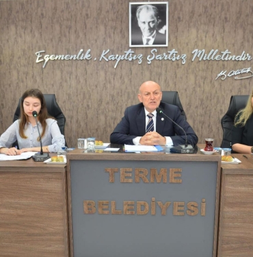 Terme Belediye Meclisi Mayıs Toplantısını Yaptı