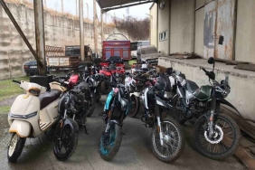 Tescilsiz Motorsikletler Otoparka Çekiliyor