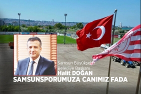 Başkan Halit Doğan'dan Samsunspor’a Destek