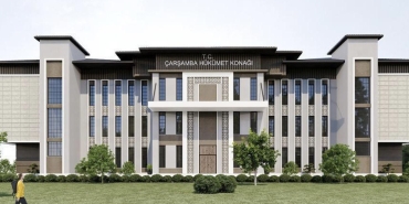 Çarşamba'nın Yeni Hükümet Konağı Mühürlendi