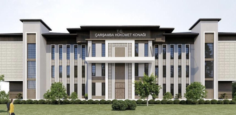 Çarşamba’nın Yeni Hükümet Konağı Mühürlendi