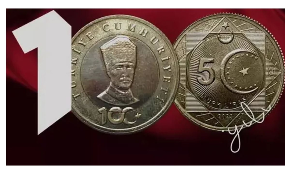 Madeni 5 TL Tedavüle Çıkıyor