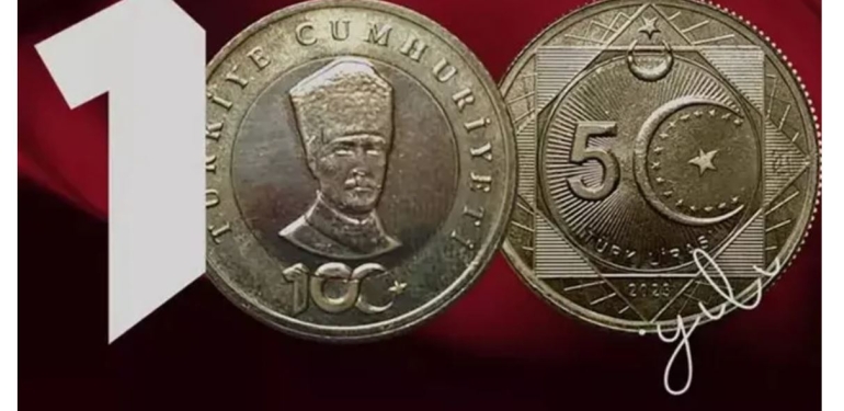 Madeni 5 TL Tedavüle Çıkıyor