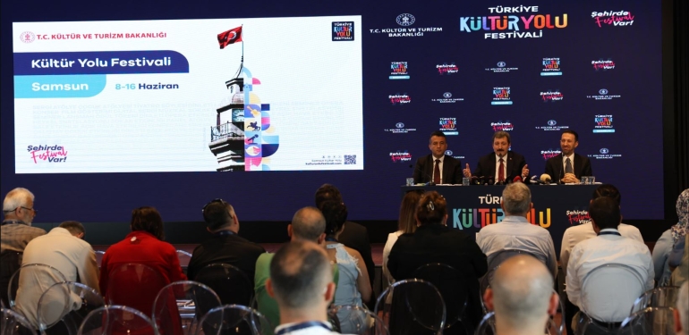 Samsun Kültür Yolu Festivali Lansmanı Yapıldı