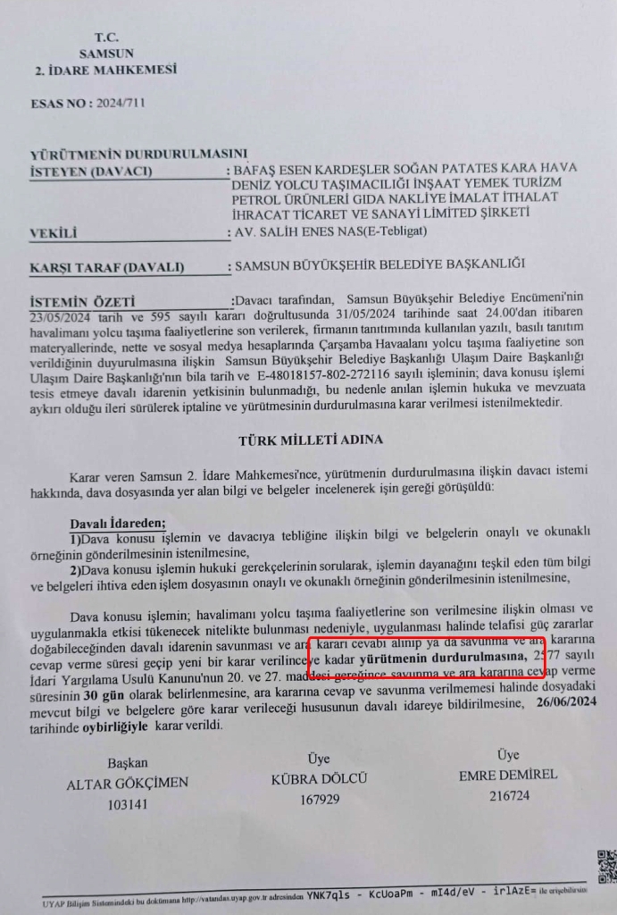 Bafaş Geri Döndü