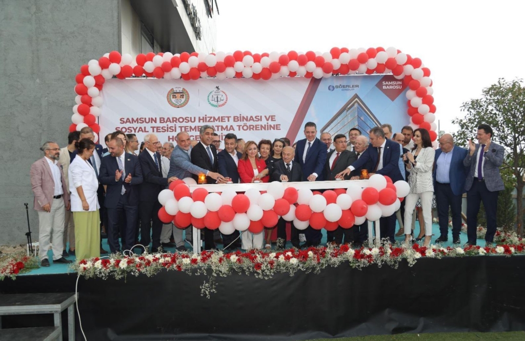 Samsun Barosu Yeni Hizmet Binasına Kavuşuyor