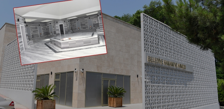 Samsun Belediye Hamamı ve Havuzu Hizmete Girdi