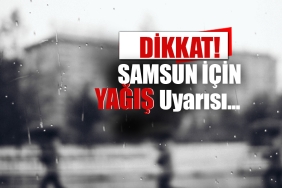 Samsun İçin Kuvvetli Yağış Uyarısı