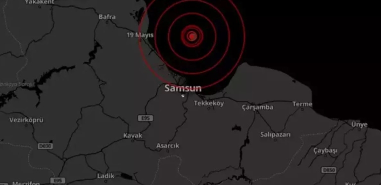 Samsun’da Endişelendiren Deprem!