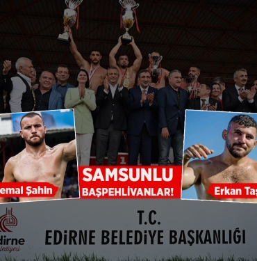 Samsunlu Güreşçiler, Başpehlivan Oldu!