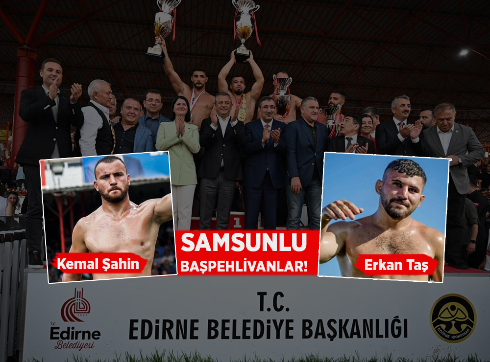 Samsunlu Güreşçiler, Başpehlivan Oldu!