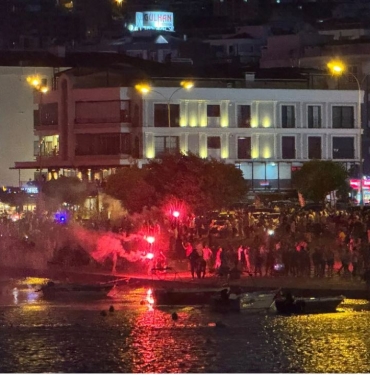 Samsunspor Taraftarından Muhteşem Kutlama!