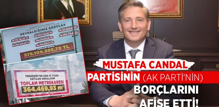 Tekkeköy’de Gündem Yaratan Afiş!