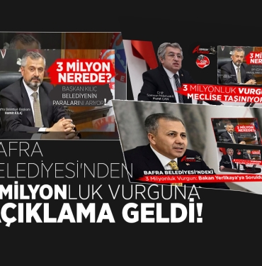 Bafra Belediyesi Mezarlık Hizmetlerindeki Yolsuzluk İddiaları