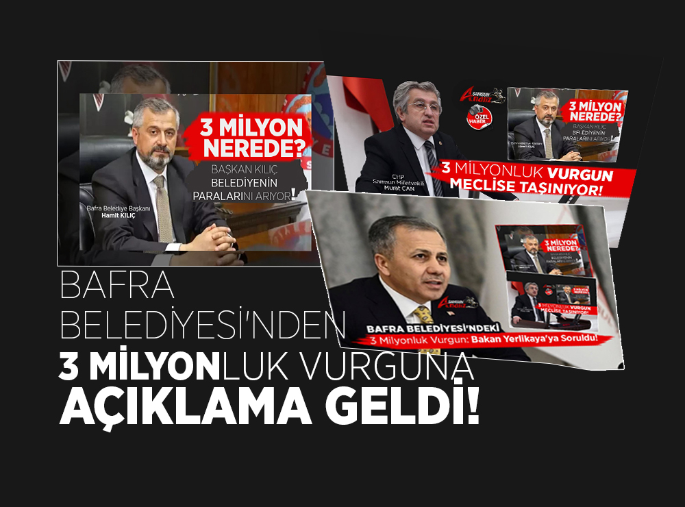 Bafra Belediyesi Mezarlık Hizmetlerindeki Yolsuzluk İddiaları