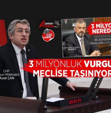 Bafra Belediyesi'ndeki 3 Milyonluk Mezarlık Vurgunu Meclise Taşınıyor!