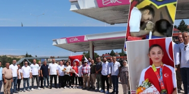 Dünya Şampiyonu Şaziye Demir'e Davul-Zurnalı Karşılama
