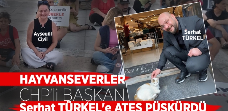 Hayvanseverler CHP’li Başkan Serhat Türkel’e Ateş Püskürdü