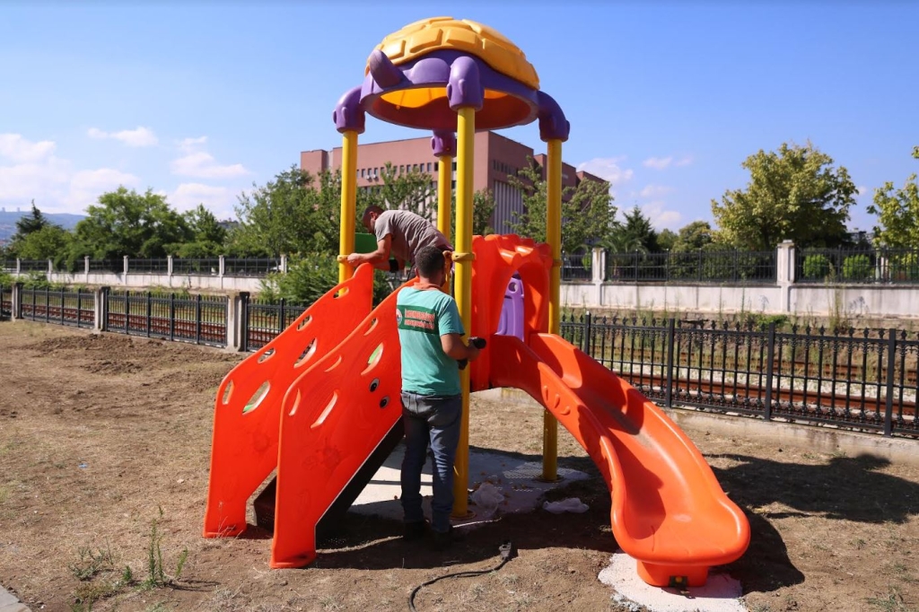 İlkadım’da Yeşil Alan ve Park Çalışmaları Hızla Devam Ediyor
