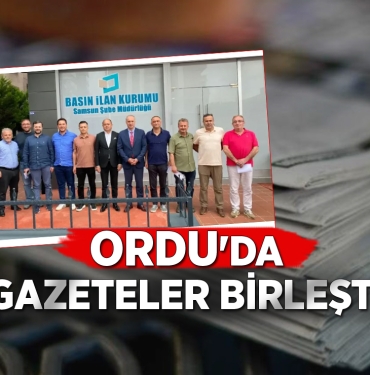 Ordulu Gazetecilerden Güç Birliği