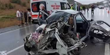 Samsun’da Feci Kaza