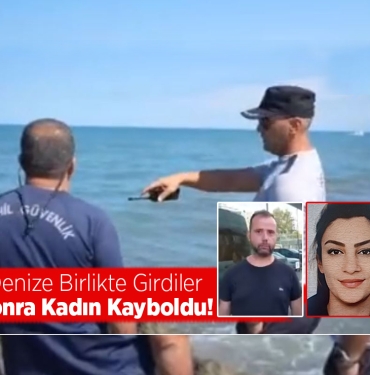 Samsun'da Gece Yarısı Genç Kadın Denizde Kayboldu