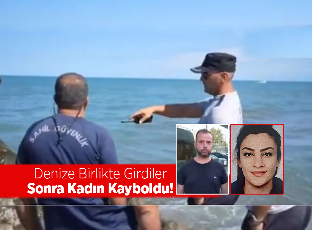 Samsun'da Gece Yarısı Genç Kadın Denizde Kayboldu