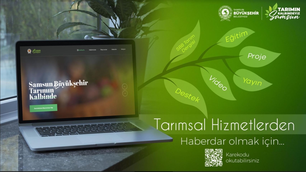 Samsun'da Tarımsal Üreticilere Dijitalden Destek
