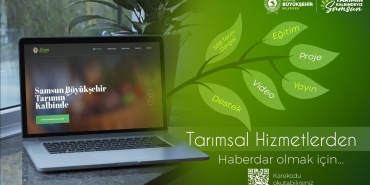 Samsun'da Tarımsal Üreticilere Dijitalden Destek