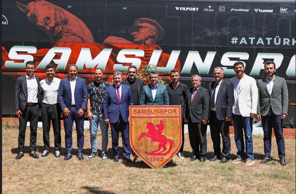 Samsunspor'a Yeni Sezon Öncesi Destek Ziyareti