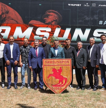 Samsunspor'a Yeni Sezon Öncesi Destek Ziyareti