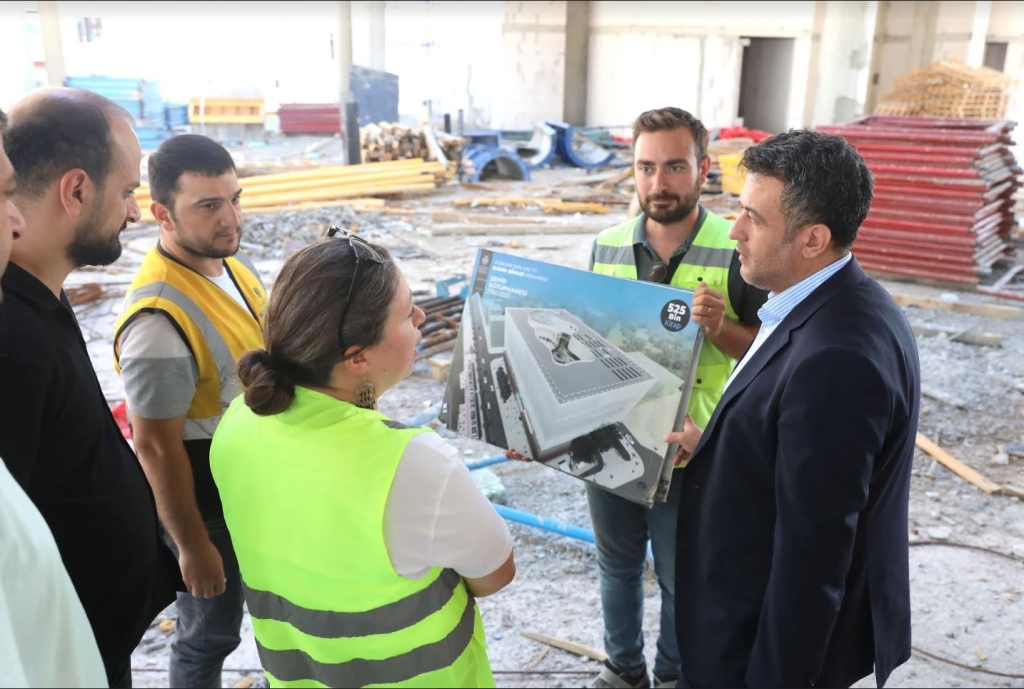 Samsun Şehir Kütüphanesi Projesi Hızla İlerliyor