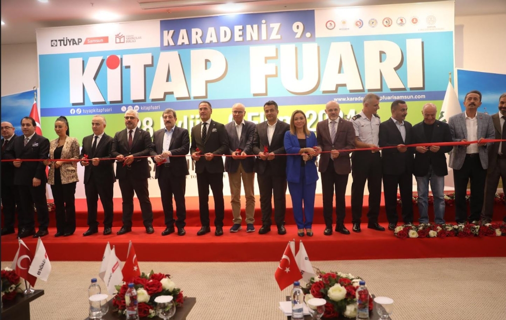 9. Karadeniz Kitap Fuarı Samsun’da Kapılarını Açtı